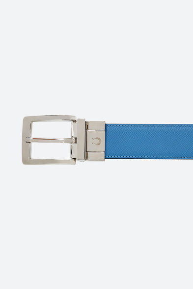 Maison Gaucho Reversible Belt in Black 