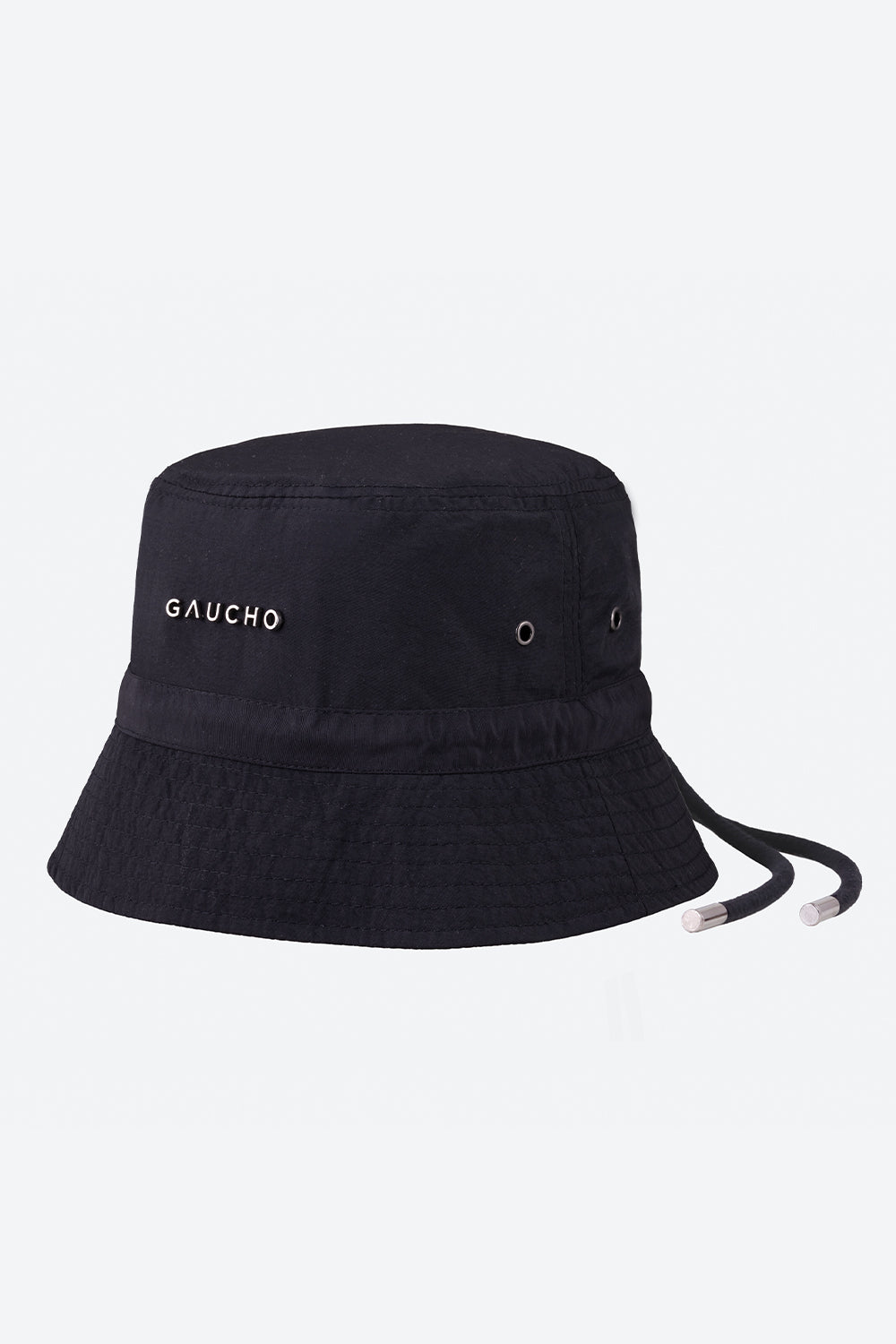 Nylon Bucket Hat in Black