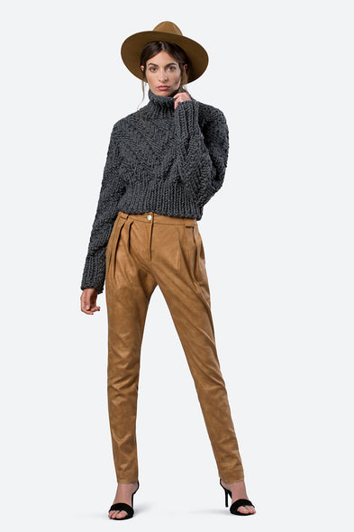 Viamonte Pants in Bison