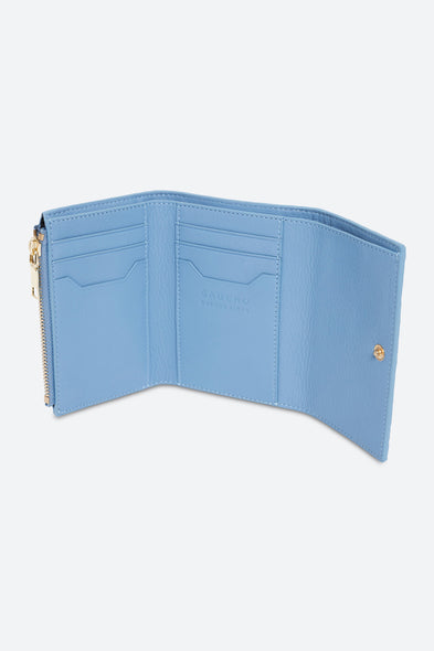 Tigre Tri-Fold Wallet in Blue